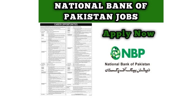 National Bank of Pakistan Jobs